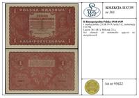Polska, 1 marka polska, 23.08.1919