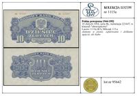 Polska, 10 złotych, 1944