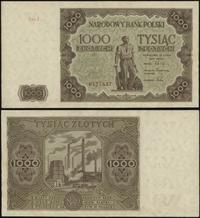 1.000 złotych 15.07.1947, seria I, numeracja 012
