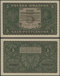 5 marek polskich 23.08.1919, seria II-Y, numerac