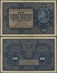 100 marek polskich 23.08.1919, seria I-M, numera