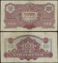 100 złotych 1944, seria XO, numeracja 342995, w 