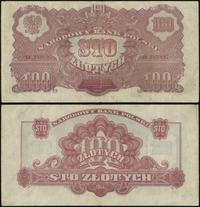 100 złotych 1944, seria BA, numeracja 279887, w 