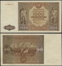 1.000 złotych 15.01.1946, seria D, numeracja 196