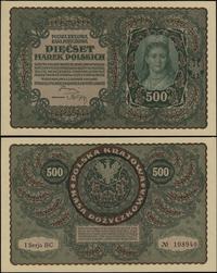 500 marek polskich 23.08.1919, seria I-BC, numer