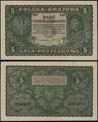 5 marek polskich 23.08.1919, seria II-E, numerac