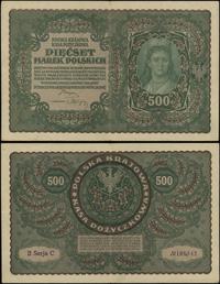 500 marek polskich 23.08.1919, seria II-C, numer