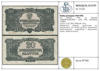 Polska, 20 złotych, 1944