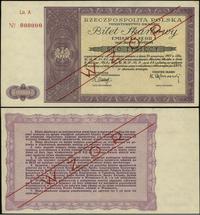 bilet skarbowy na 100.000 złotych 1948, emisja I