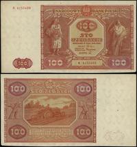 100 złotych 15.05.1946, seria K, numeracja 41554