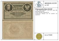 Polska, 1 000 marek polskich, 17.05.1919