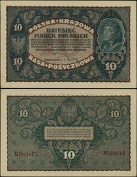 10 marek polskich 23.08.1919, seria II-FU, numer