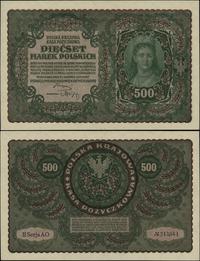 500 marek polskich 23.08.1919, seria II-AO, nume