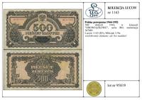 Polska, 500 złotych, 1944