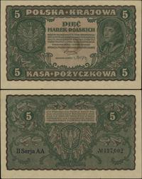 5 marek polskich 23.08.1919, seria II-AA, numera