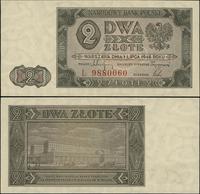 2 złote 1.07.1948, seria L, numeracja 9880060, l