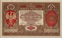 1.000 marek polskich 9.12.1916, banknot z natura
