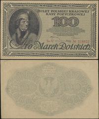 100 marek polskich 15.02.1919, seria U, numeracj