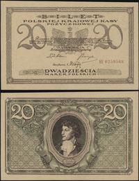 20 marek polskich 17.05.1919, seria ICS, numerac