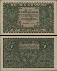 5 marek polskich 23.08.1919, seria II-DW, numera