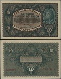 10 marek polskich 23.08.1919, seria II-FT, numer