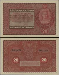 20 marek polskich 23.08.1919, seria II-FR, numer