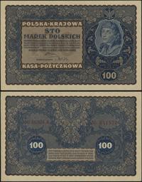 100 marek polskich 23.08.1919, seria IG-X, numer