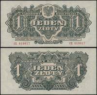 1 złoty 1944, w klauzuli "obowiązkowym", seria С