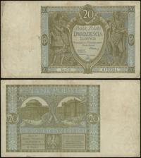 20 złotych 1.09.1929, seria CR., numeracja 61935