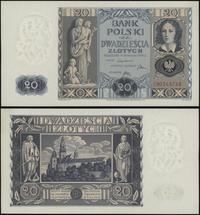 20 złotych 11.11.1936, seria CW, numeracja 02487