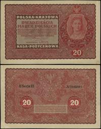 20 marek polskich 23.08.1919, seria II-EI, numer