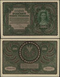 500 marek polskich 23.08.1919, seria II-AQ, nume