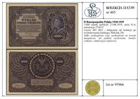 Polska, 1.000 marek polskich, 23.08.1919
