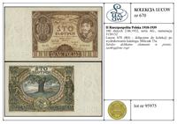 Polska, 100 złotych, 2.06.1932