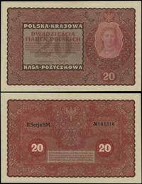 20 marek polskich 23.08.1919, seria II-BM, numer