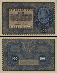 100 marek polskich 23.08.1919, seria IJ-T, numer