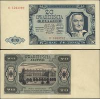 20 złotych 1.07.1948, seria CI, numeracja 576329
