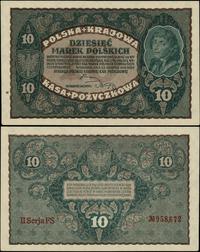 10 marek polskich 23.08.1919, seria II-FS, numer