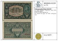 Polska, 10 marek polskich, 23.08.1919