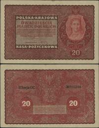 20 marek polskich 23.08.1919, seria II-GC, numer