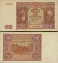 100 złotych 15.05.1946, seria J, numeracja 09283