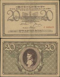20 marek polskich 17.05.1919, seria C, numeracja