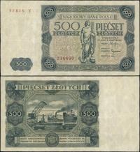 500 złotych 15.07.1947, seria Y, numeracja 24089