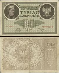 1.000 marek polskich 17.05.1919, seria ZAH, nume