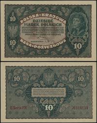 10 marek polskich 23.08.1919, seria II-FR, numer
