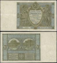 20 złotych 1.09.1929, seria CM., numeracja 94576