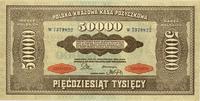 50.000 marek polskich 10.10.1922, seria W, Miłcz