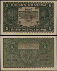 5 marek polskich 23.08.1919, seria II-DY, numera