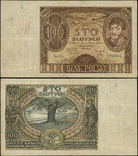 100 złotych 2.06.1932, znak wodny “+X+”, seria A