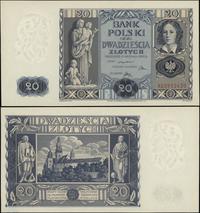 20 złotych 11.11.1936, seria AG, numeracja 39524